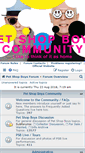 Mobile Screenshot of petshopboys-forum.com